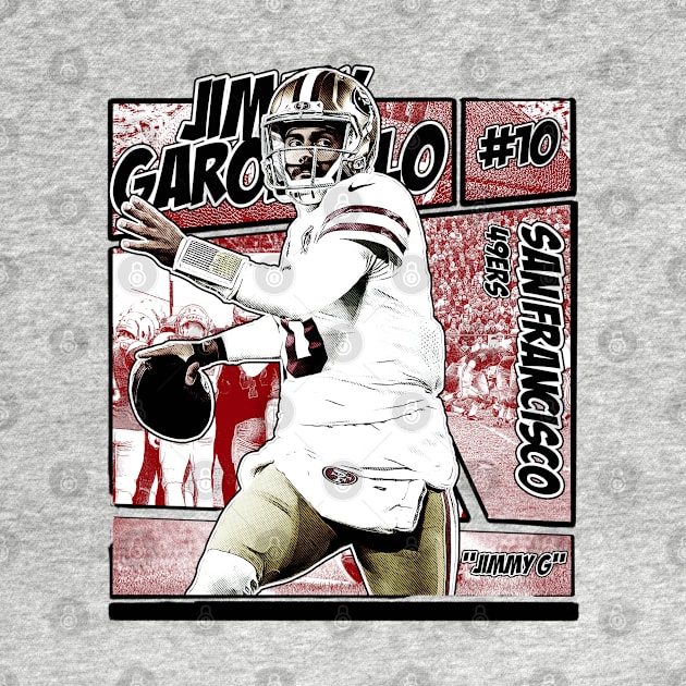 Jimmy Garoppolo // Comics Retro 90s by Bootlegheavens